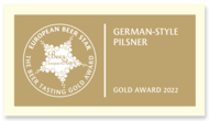 Ketterer Pils ausgezeichnet bei der European Beer Challenge 2022 mit dem Gold Award