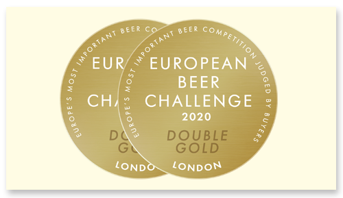 Ketterer Hell (Bio) ausgezeichnet bei der European Beer Challenge 2020 mit Double Gold