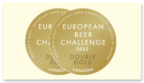 Ketterer Edel ausgezeichnet bei der European Beer Challenge 2022 mit Double Gold