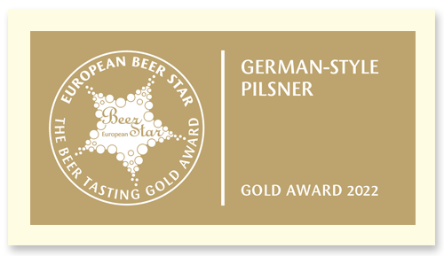 Ketterer Pils ausgezeichnet bei der European Beer Challenge 2022 mit dem Gold Award