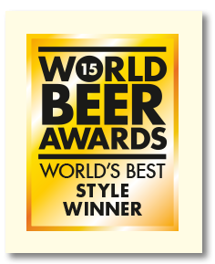 Ketterer Ur-Weisse kristall ausgezeichnet mit dem World Beer Award 2015 gold