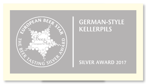 Ketterer Zwickel-Pils ausgezeichnet mit German-Style Kellerpils